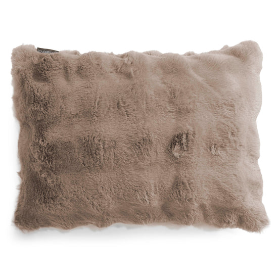 Pudebetræk 35 x 50cm - Imiteret Pels Bubble Mink 01