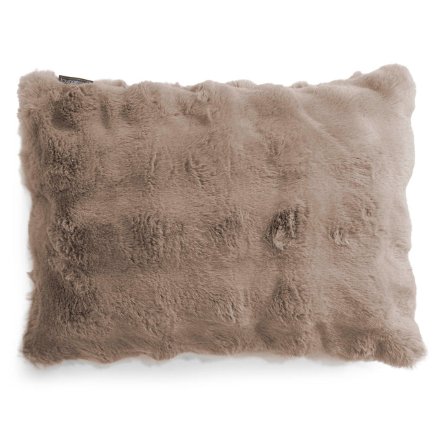 Pudebetræk 35 x 50cm - Imiteret Pels Bubble Mink 01