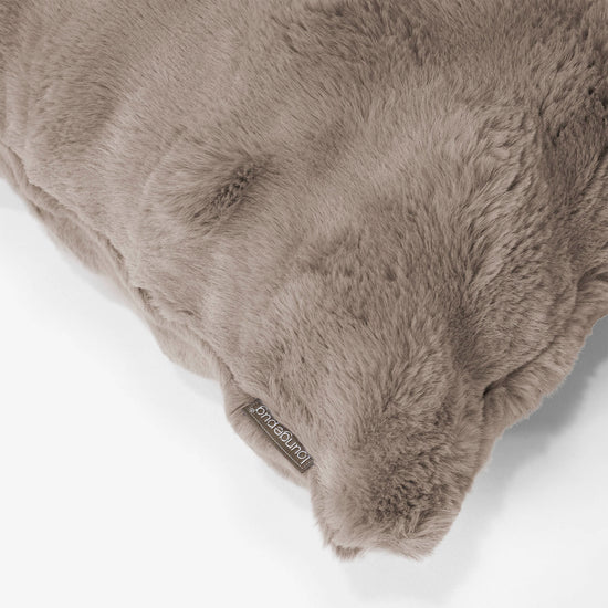 Pudebetræk 35 x 50cm - Imiteret Pels Bubble Mink 02