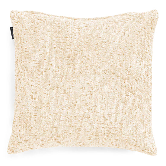 Pudebetræk 47 x 47cm - Luksus Chenille Elfenben 01