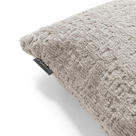 Pudebetræk 47 x 47cm - Luksus Chenille Grå 02