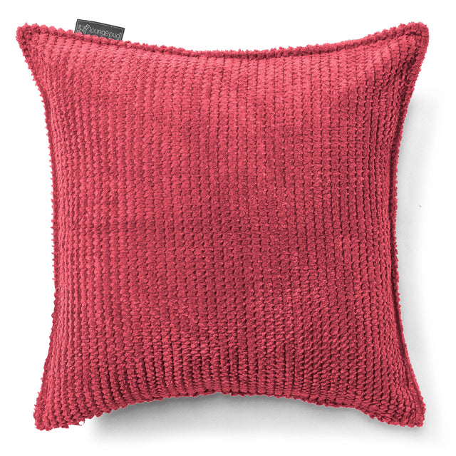 Pudebetræk 47 x 47cm - Pom Pom Pastelrød 01