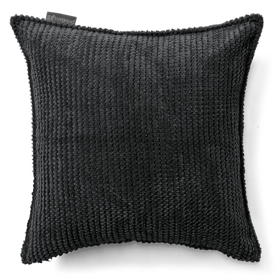 Pudebetræk 47 x 47cm - Pom Pom Sort 01