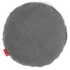 Rund Pudebetræk 50cm - Boucle Grå 01