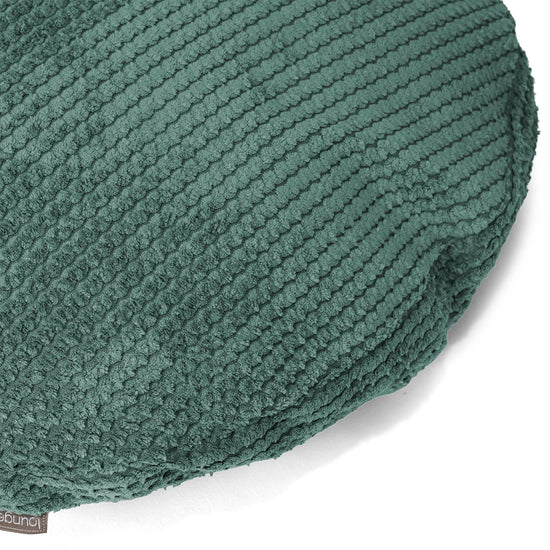 Rund Pudebetræk 50cm - Pom Pom Mosgrøn 02