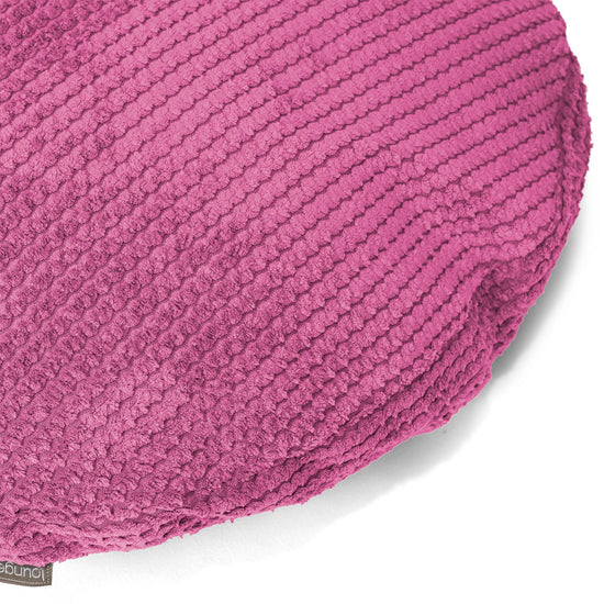 Rund Pudebetræk 50cm - Pom Pom Pink 02