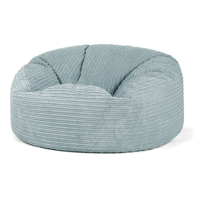 Sækkestol Sofa 'Mammut' - Klassisk Jernbanefløjl Mintgrøn 01