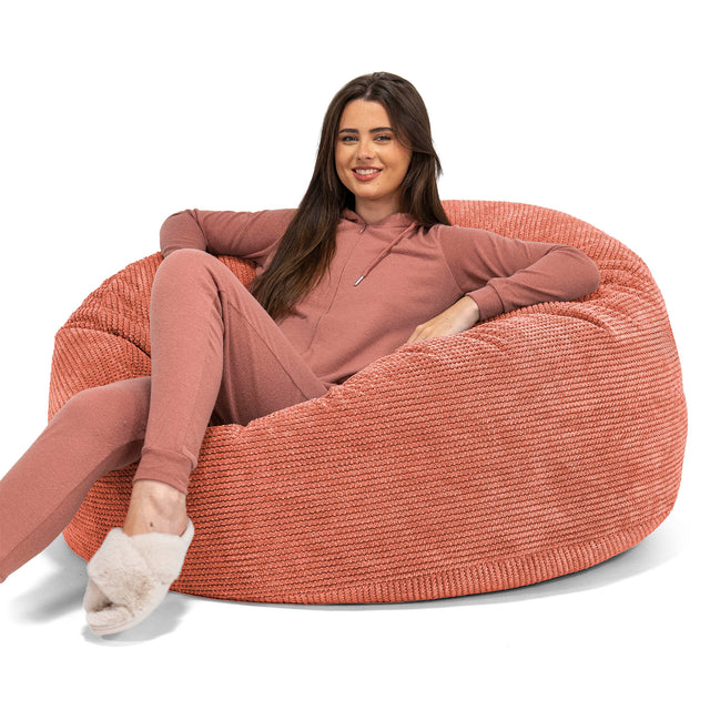 Sækkestol Sofa 'Mammut' - Pom Pom Græskarorange 01