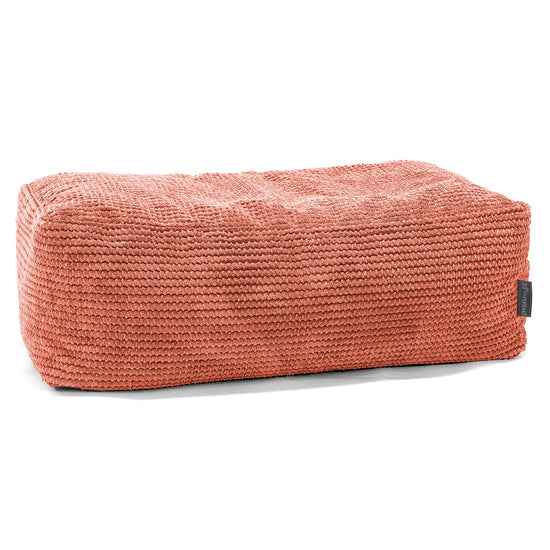 Stor Fodskammel - Pom Pom Græskarorange 01