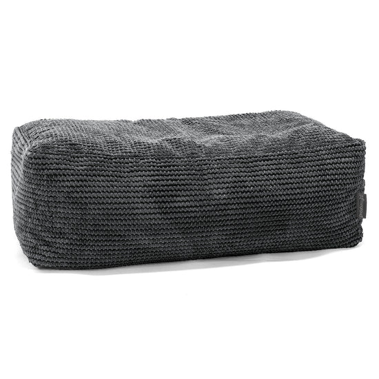 Stor Fodskammel - Pom Pom Sort 01
