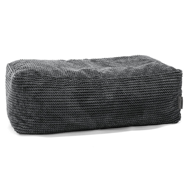 Stor Fodskammel - Pom Pom Sort 01