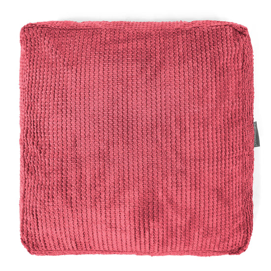 Stor Gulvpude - Pom Pom Pastelrød 03