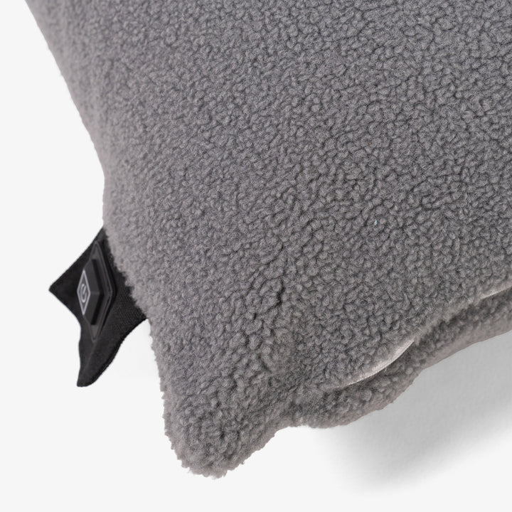 Varmepude 45 x 45cm - Sherpa Grå 02