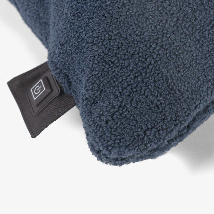 Varmepude 45 x 45cm - Sherpa Navy 02