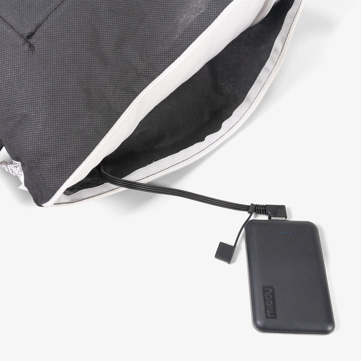 Varmepude 45 x 45cm - Sherpa Navy 05