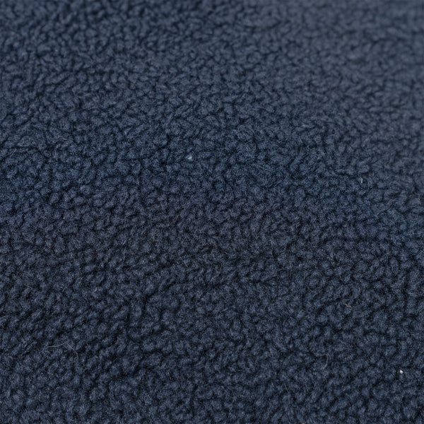 Varmepude 45 x 45cm - Sherpa Navy Fabric Close-up Image