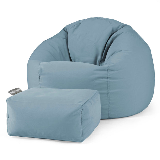 SoleiStorm™ Ultra 2000 h+ Klassisk Sækkestol - Olefin Baby Blå 02