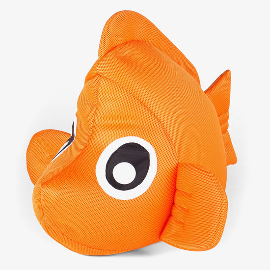 Big Bertha Original, Børne Poollegetøj Sækkestol Clownfish, Orange