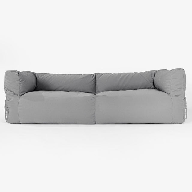 SoleiStorm™ Ultra 2000 h+ 3 Sæders Sofa Udendørs Sækkestol - Mellemgrå 01