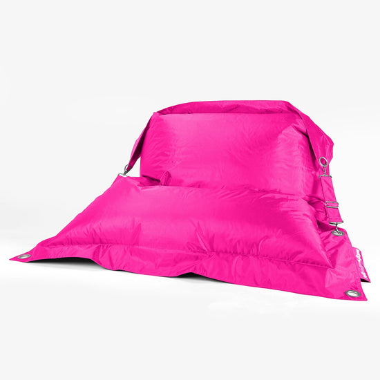 Sækkestol XXL Udendørs 'Med Stropper' - SmartCanvas™ Pink 01