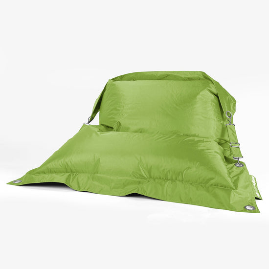 Sækkestol XXL Udendørs 'Med Stropper' - SmartCanvas™ Limegrøn 01