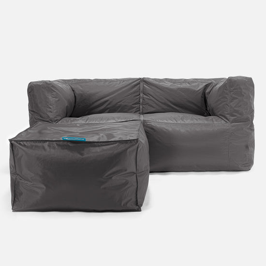 SmartCanvas™ Modulsofa Sækkestol 2 stk - Grafit 02