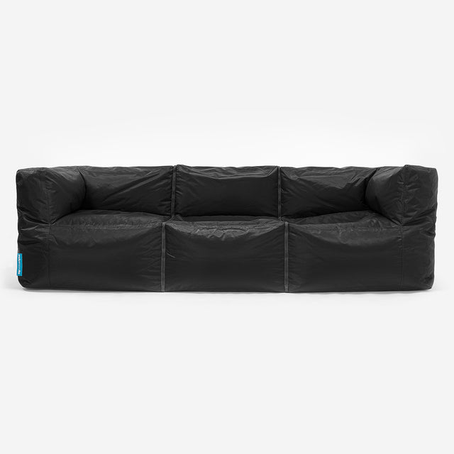 SmartCanvas™ Modulsofa Sækkestol 3 stk - Sort 01