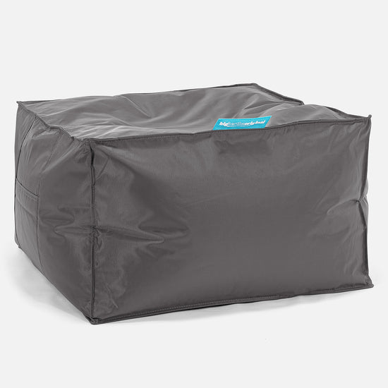 SmartCanvas™ Stor Firkantet Puf - Grafit 01