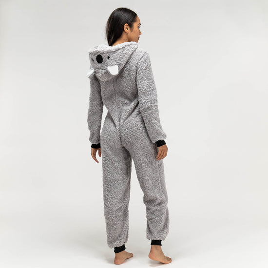 Fleece Dyr Onesie Pyjamas til Damer - Koalabjørn 06