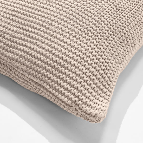 Pude 47 x 47cm - 100% Bomulds Ellos Cremefarvet 02