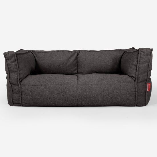 Albert Sækkestol Sofa 2 pers - Boucle Grafit Grå_01