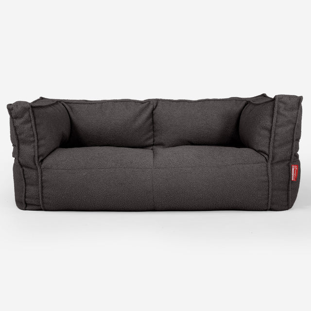 Albert Sækkestol Sofa 2 pers - Boucle Grafit Grå_01