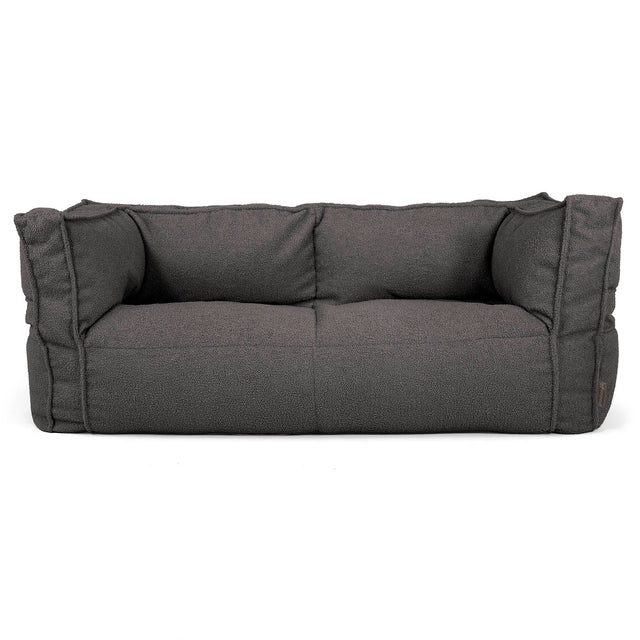 Albert Sækkestol Sofa 2 pers - Boucle Grafit Grå_01