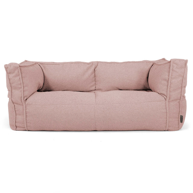 Albert Sækkestol Sofa 2 pers - Boucle Lyserød_01