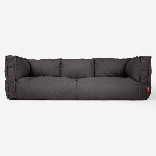 Albert Sækkestol Sofa 3 pers - Boucle Grafit Grå_01