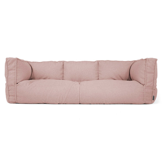 Albert Sækkestol Sofa 3 pers - Boucle Lyserød_01