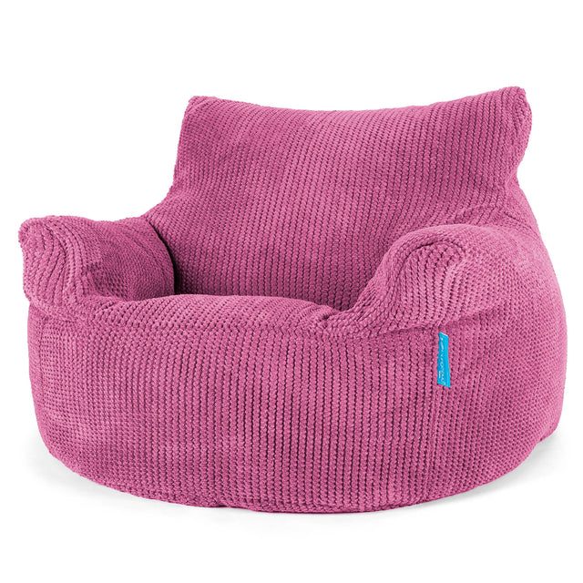 Sækkestol Børn 3-8 år - Pom Pom Pink 01