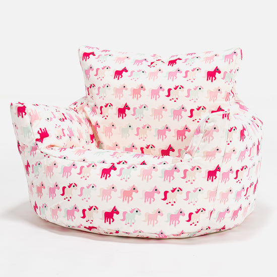 Sækkestol Børn 1-3 år - Trykt Lille Pony 01