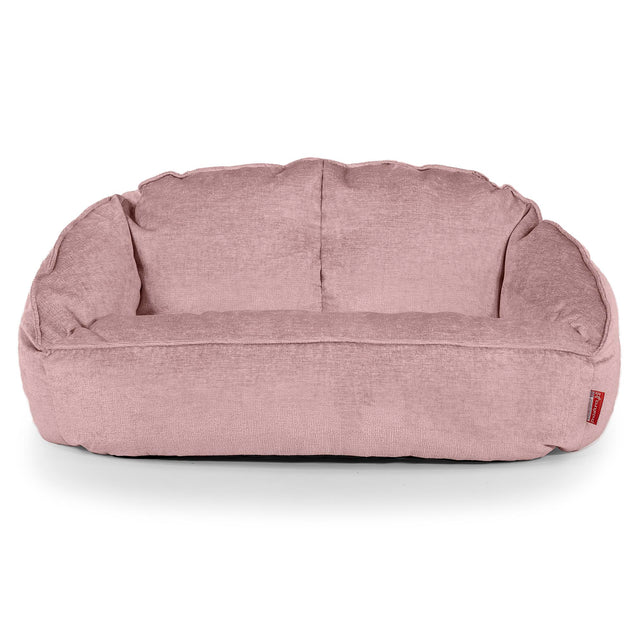 Bubble-sækkesofa - Chenille Lyserød 01
