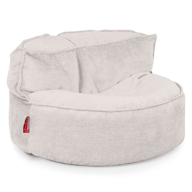 Chloe Sækkesofa - Chenille Cremefarvet 01