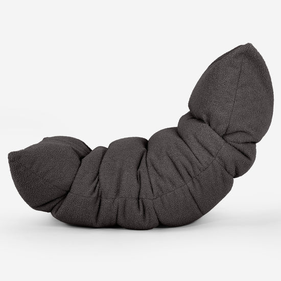 Eva Lounger Sækkestol - Boucle Grafit Grå_02