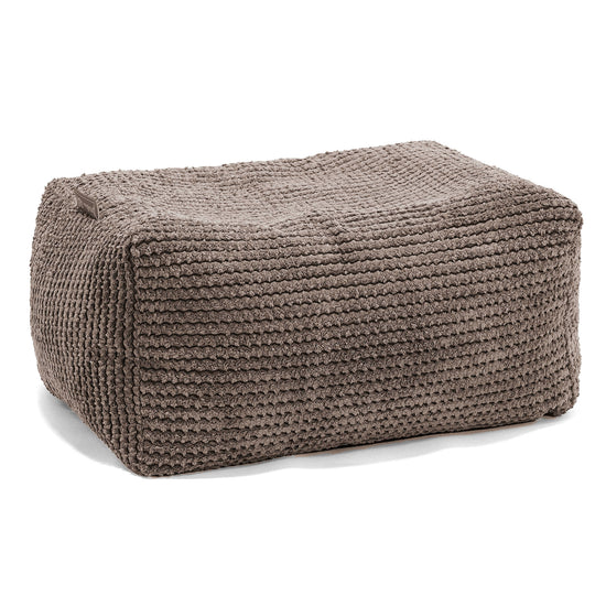 Fodskammel - Pom Pom Chokolade Brun 01