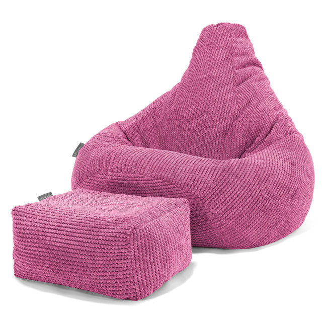 Gamer Sækkestol - Pom Pom Pink 01