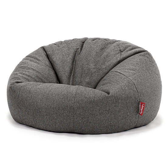 Klassisk Sækkestol Sofa - Interalli-uld Grå 01