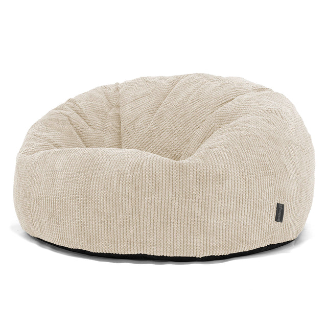 Klassisk Sækkestol Sofa - Pom Pom Cremefarvet 01