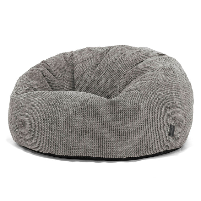 Klassisk Sækkestol Sofa - Pom Pom Kul Grå 01