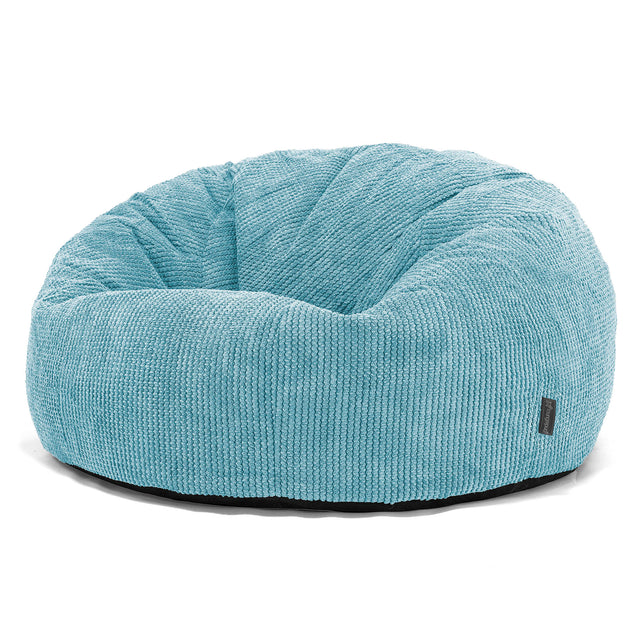 Klassisk Sækkestol Sofa - Pom Pom Turkis Blå 01