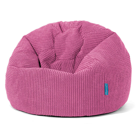 Klassisk Sækkestol til Børn 1-5 år - Pom Pom Pink 01