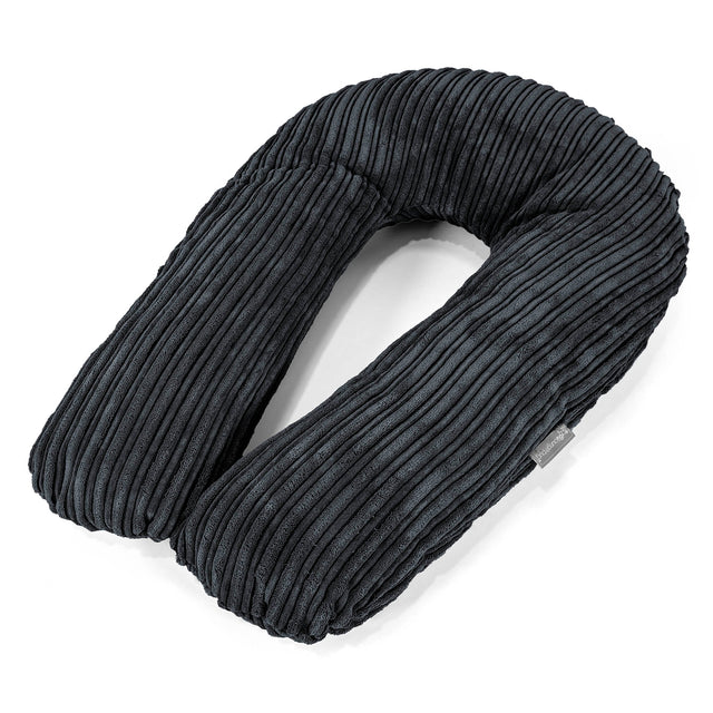 Krammepude - Klassisk Jernbanefløjl Sort 01