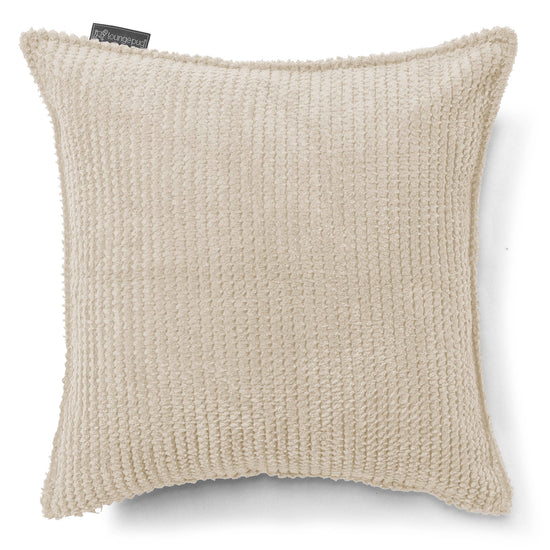 Pude 47 x 47cm - Pom Pom Cremefarvet 01